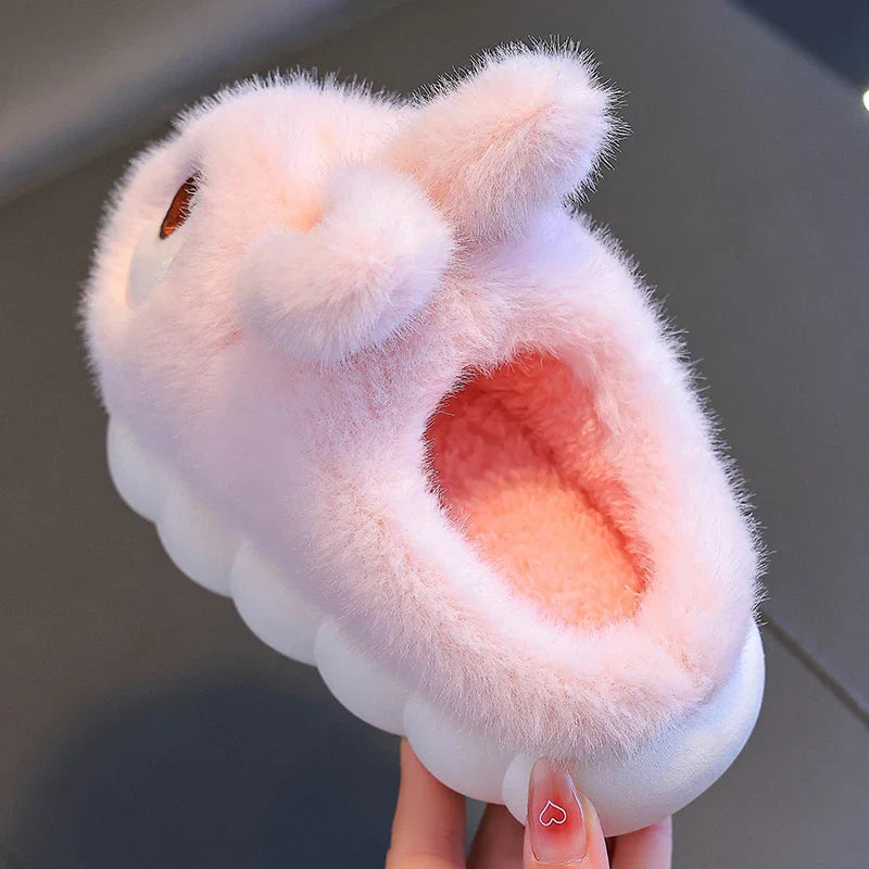 Fluffy Slippers For Girls Boys Kids