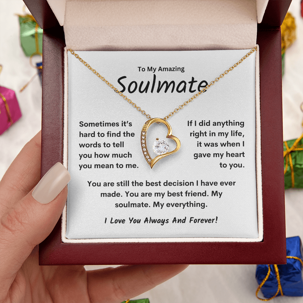 My Amazing Soulmate - Forever Love Necklace