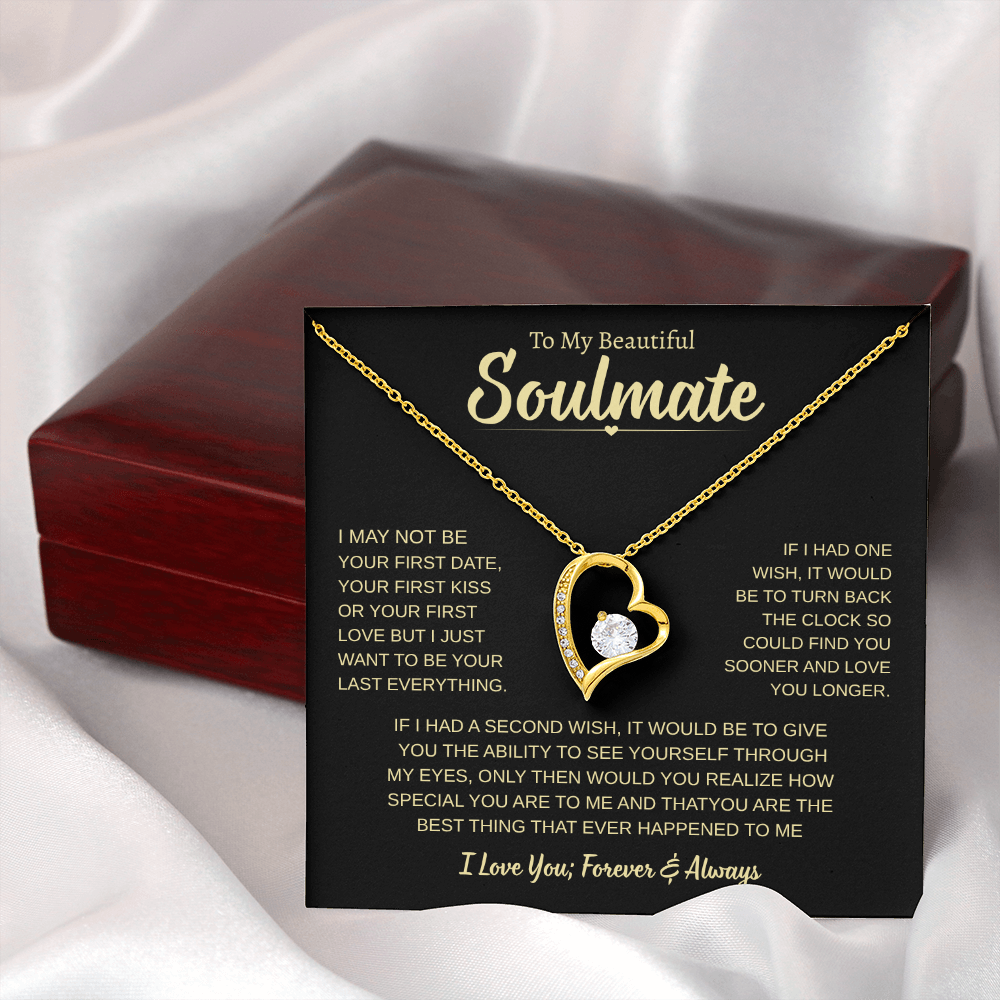To My Soulmate Gift, | Love You Forever and Always