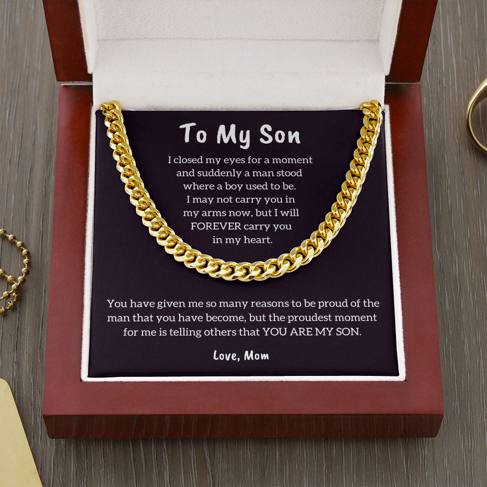 To My Son - Love Mom