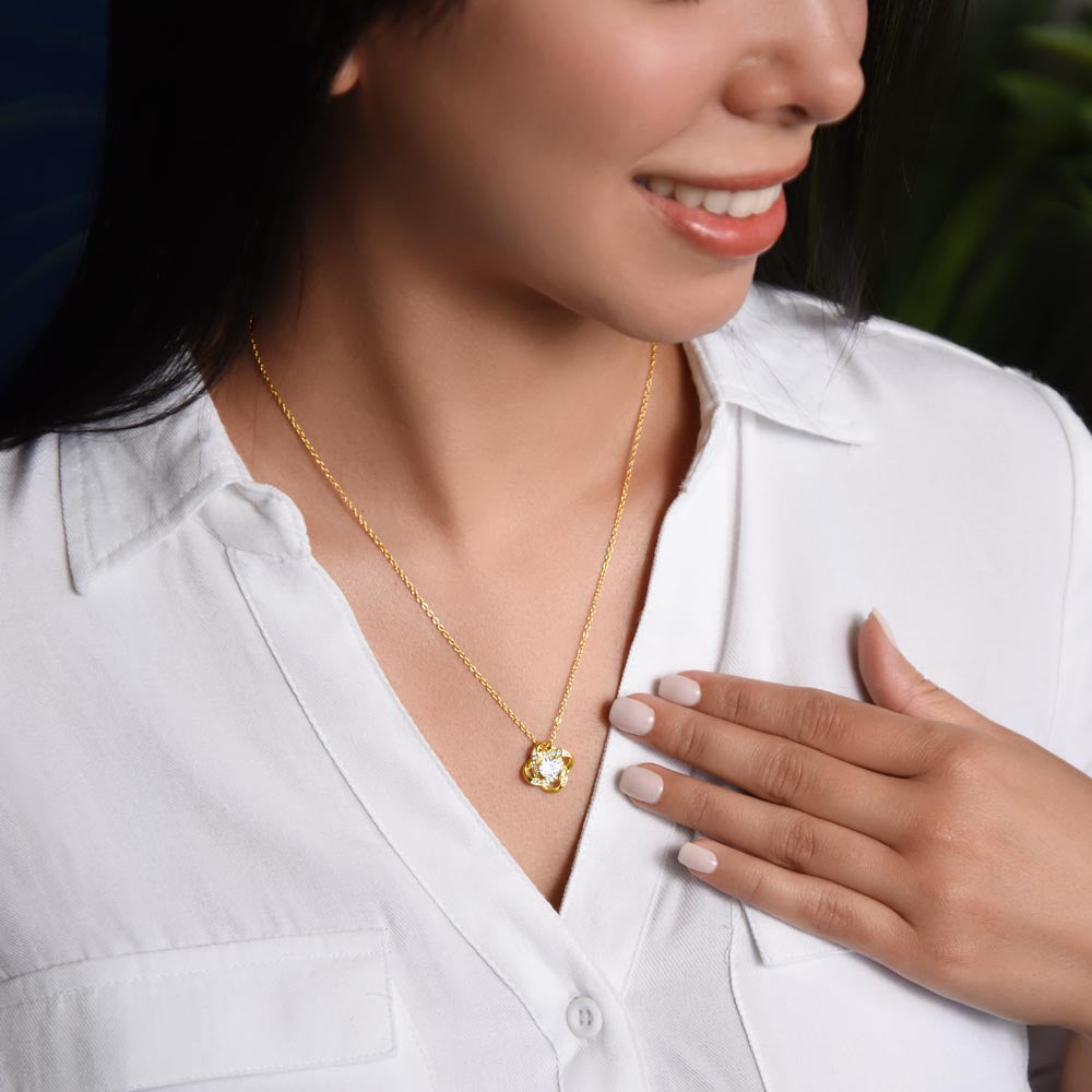To My Daughter – Forever Love Necklace from Dad