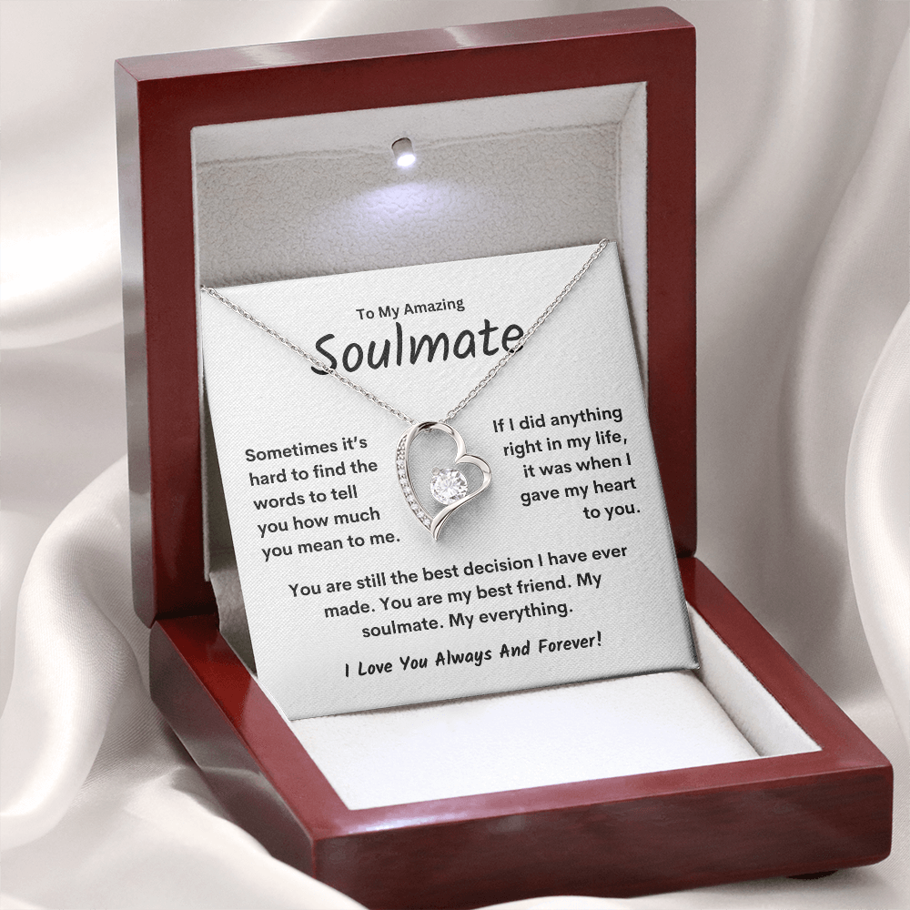 My Amazing Soulmate - Forever Love Necklace