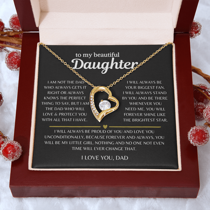 To My Daughter - Love Dad - Biggest Fan