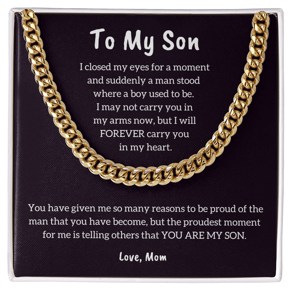 To My Son - Love Mom