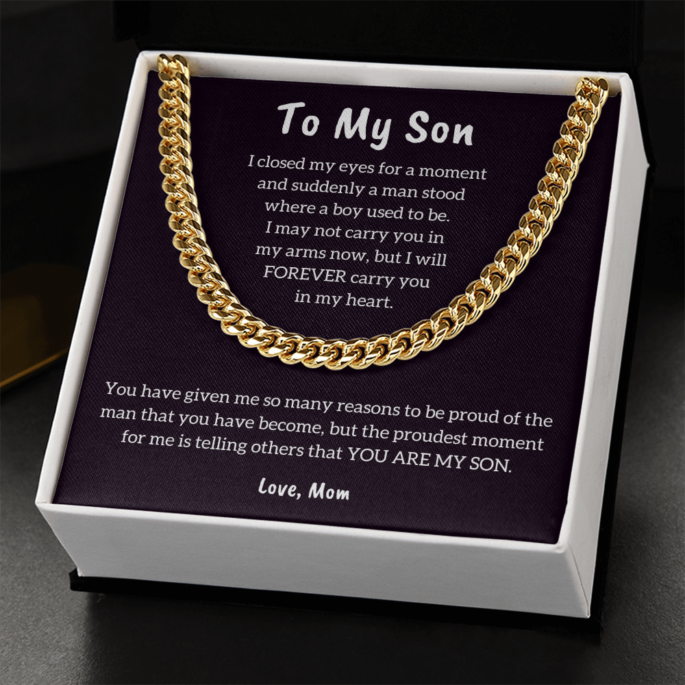 To My Son - Love Mom