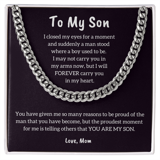 To My Son - Love Mom