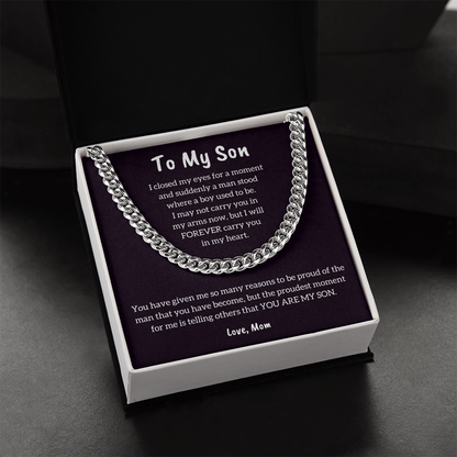 To My Son - Love Mom