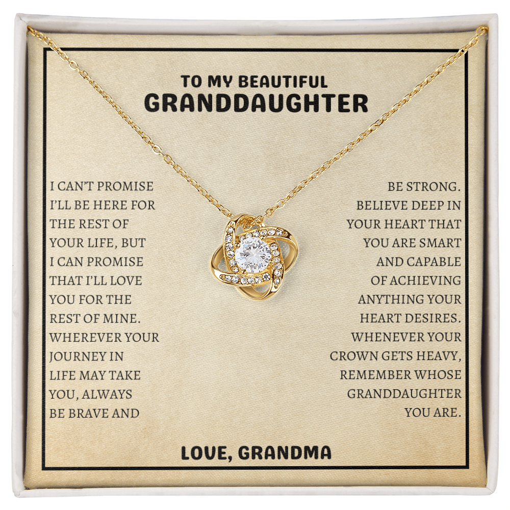 To My Beautiful Granddaughter | Always Be Brave, Love Grandma