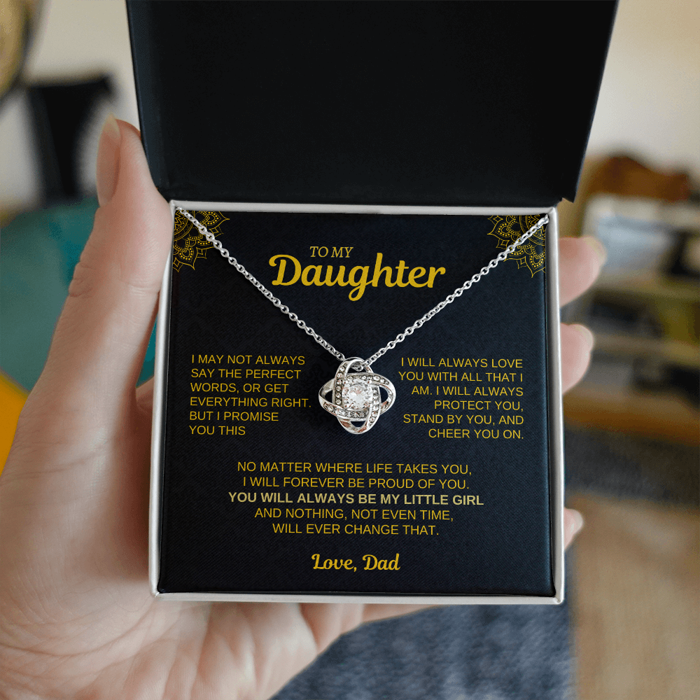 To My Daughter – Forever Love Necklace from Dad