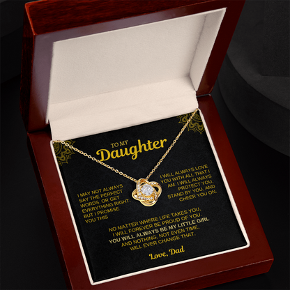 To My Daughter – Forever Love Necklace from Dad