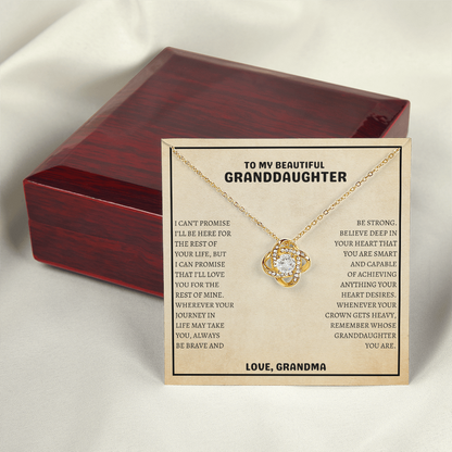 To My Beautiful Granddaughter | Always Be Brave, Love Grandma