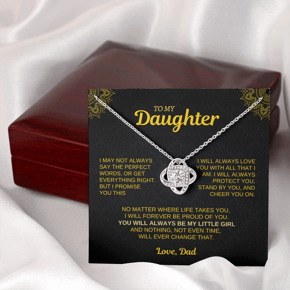 To My Daughter – Forever Love Necklace from Dad