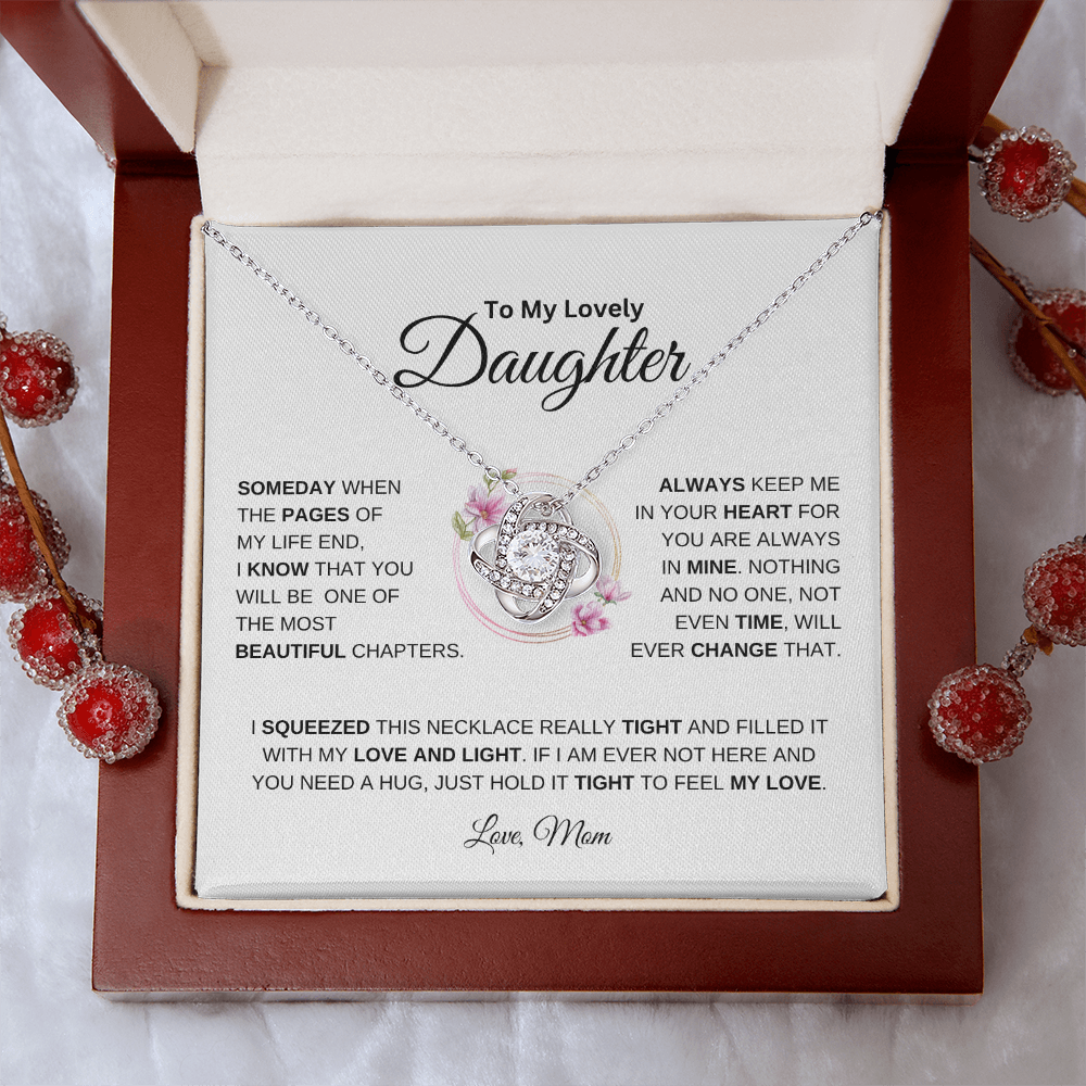 Daughter Necklace from Mom
