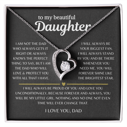 To My Daughter - Love Dad - Biggest Fan