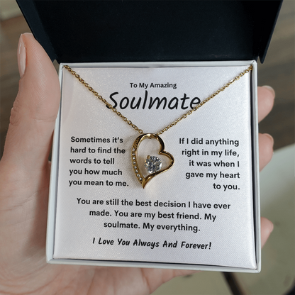 My Amazing Soulmate - Forever Love Necklace