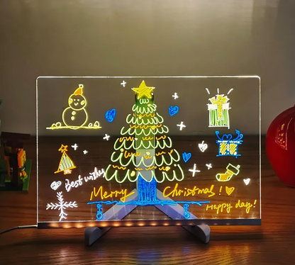 GlowScribe™ Magic Light-Up Art Board – Mess-Free, Screen-Free Creativity for Kids